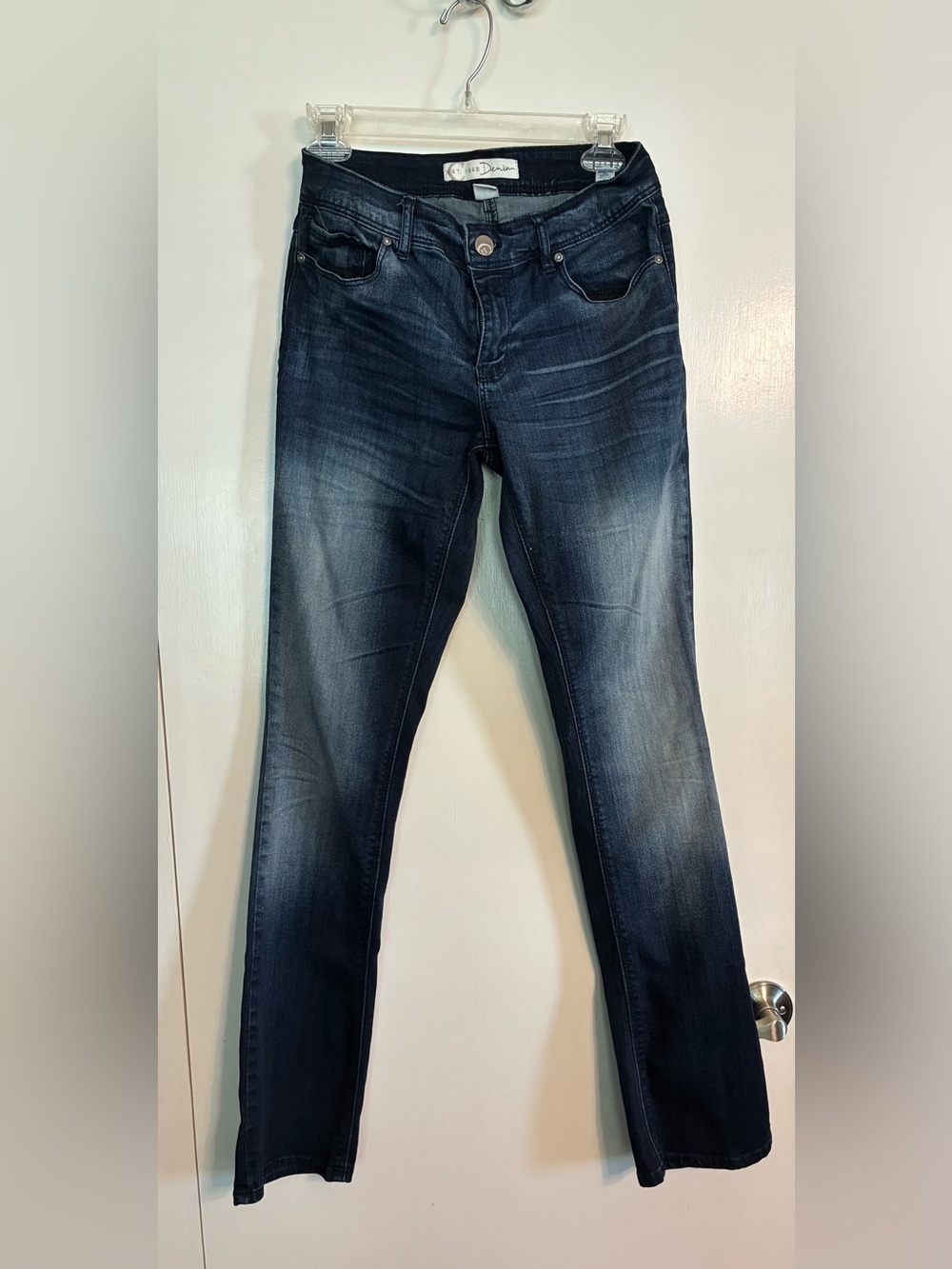 Women’s Skinny Jeans - Dark Blue Wash